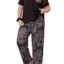 Celary Women’s Cotton Blend Printed Night Suit Set||Soft & Breathable Short Sleeve Top & Ethnic Print Pyjama Set||Also Available in Plus Size||Korean Night Suit||Comfortable Home Wear & Sleepwear