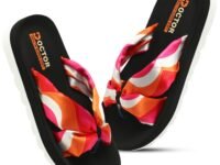 DOCTOR HEALTH SUPER SOFT Women's Classic Ultra Soft Flip Flops with Cushion Footbed for Adult | Comfortable & Light Weight | Stylish & Anti-Skid | Waterproof & Everyday Slip-on for Ladies
