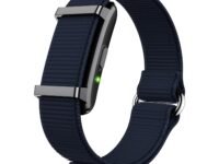 Pebble Newly Launched Qore 2 Premium Metal Fitness Band | 45 Days Battery Life, Heart Rate, SpO2, HRV & Body Temp Monitor, Sleep Tracker, AI Health Analysis, Smart Notifications (Nebula Blue)
