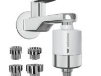 WaterScience CLEO Hard Water Softener for Tap and Shower | Hard Water Filter for Tap | shower filter for bathroom | with Set of Metal Adaptors - CLEO-SFU-423