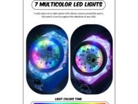 SPIKY Analog Watch for Kids | 3D Cartoon | 7 Multicolor LED Luminous Lights with Silicone Strap | Unisex Best Birthday Gift | Analogue Wrist Watches for Boys & Girls | Age 3-10 yrs