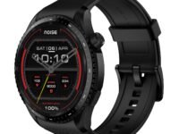 Noise Newly Launched Halo 3 Smart Watch with 1.43” AMOLED Display, 1000 NITS Brightness, Premium Metal Design, Powered by AI Pro, AI Transcription, Morning Briefs, 7-Day Battery (Rich Black)