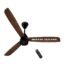 atomberg Renesa Enzel 1200mm BLDC Ceiling Fan with Remote | 5 star | Advance Air+ Technology | LED Speed Indicator | Low Noise | Sleek Design | Power Saving | 3 Year Warranty | Dark Walnut