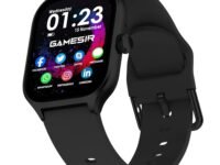 GameSir H18 Pro Smartwatch with Long Battery Life, 2.01" High-Resolution Screen, Bluetooth Calling, IP68 Waterproof, TFT Display, Luxury Design for Men & Women (Black)