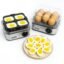 AGARO Grand Egg Boiler And Poacher, 2-in1 Boils 8 Eggs, Poach 4 Eggs, Steamed Vegetables, 3 Boiling Types, Stainless Steel Body, Transparent Lid, 500W, Silver