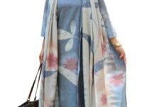 ANNI Designer Women Cotton Blend Straight Fit Printed Kurta Pant Dupatta Set | V Neck Three Quarter Sleeve Ensemble | Soft Breathable Fabric | Comfortable Elegant Styling for Office Casual Wear