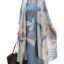 ANNI Designer Women Cotton Blend Straight Fit Printed Kurta Pant Dupatta Set | V Neck Three Quarter Sleeve Ensemble | Soft Breathable Fabric | Comfortable Elegant Styling for Office Casual Wear