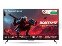 Acerpure 165 cms (65 inch) Advance G Series Smart QLED Google OS TV AP65QG96MGS5