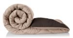 Amazon Brand - Solimo Microfibre Reversible Comforter, Single (Sandy Beige & Walnut Brown, 200 GSM), 50 TC