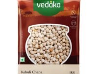 Amazon Brand - Vedaka Popular Unpolished Kabuli Chana | 1 Kg | Naturally Rich In Protein | Naturally Cholesterol-Free