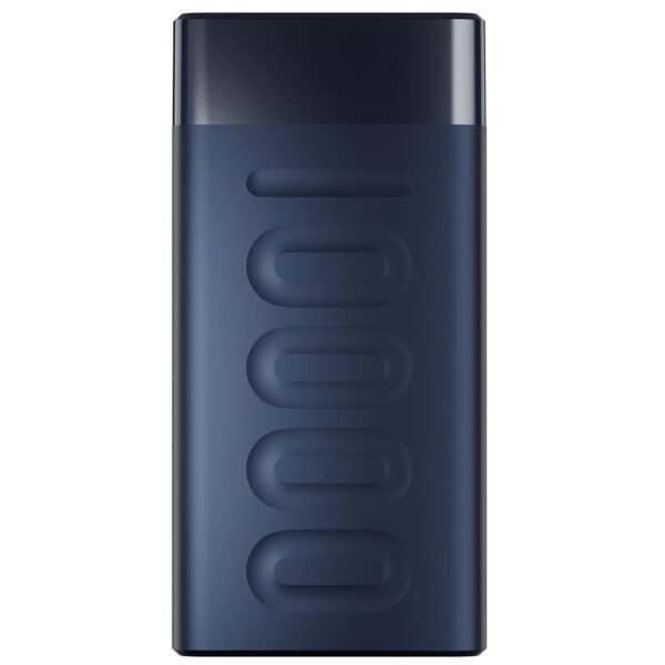 Ambrane 10000mAh Slim Power Bank, 20W Fast Charging, Dual Output, Type C PD (Input & Output), Quick Charge, Li-Polymer, Multi-Layer Protection for iPhone, Android & Other Devices (Stylo 10K, Blue)