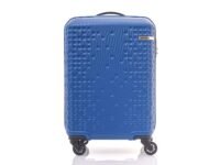 American Tourister Cruze Spinner Polyester 55 cms Blue Hardsided Suitcase (AN6 (0) 01 001)(21.65Inch)