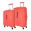 American Tourister Ivy Spinner Polypropylene (PP) 2 Pc Set Coral Hard Luggage with TSA Lock Small & Medium Sets (55Cm + 68 Cm)