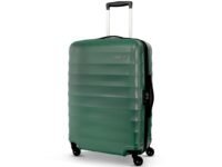 American Tourister Polycarbonate Barcelona 69 Cms Medium Spinner 4 Wheels Hardside Check-in Suitcase with A Multi-Stage Telescopic Trolly & Pack Smart Interiors - Forest Green, H-48 Cm