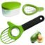 Avocado Slicer 3 in 1 Avocado Tool Avocado Knife, Pitter and Peeler in One Handy Tool with Ergonomic Non-Slip Handle