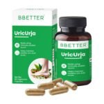 BBETTER UricUrja - Lab Tested Ayurvedic Medicine for Uric Acid Levels Management | Supports Kidney Health | Gout Pain Relief Medicine | 60 Capsules for Healthy Uric Acid Levels
