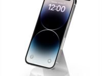 Belkin Magnetic Wireless Charger Stand | Magsafe Compatible with Charger | Compatible with Apple iPhone 16, 15, 14, 13 & 12 - Power Supply Not Included | White
