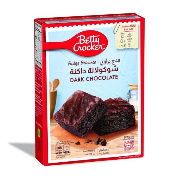 Betty Crocker Fudge Brownie Mix, 500 g