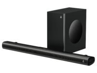 Boat Aavante 2.1 2000, 200W, EQ Modes, Multi Compatibility, Premium Design, Remote Control, v5.4 Bluetooth Sound bar, Home Theatre Soundbar Speaker(Premium Black)