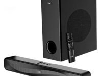 Boat Aavante Bar A1040 Bluetooth 2.1 Channel Soundbar with 50 W Signature Sound, Bluetooth v5.3, Multi-Compatibility & Master Remote Control (Premium Black)