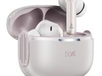 Boat Airdopes 219, 4Mics ENx, 40H Battery, Best in Segment for Calling, Stream Ad Free Music via App Support, Bluetooth Earbuds, TWS Ear Buds Wireless Earphones with mic (Ivory Mist)