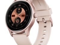 Boat Lunar Discovery Neo, 1.39" (3.5 cm) Round HD Display, Premium Metallic Finish, Animated Watchfaces, 100+ Sports Mode, Bluetooth Calling, Smart Watch for Men & Women (Cherry Blossom)