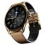 Boat Ultima Aeris 1.43" AMOLED Display, 1000 nits Brightness, Ultra Slim 8mm Metal Build, IP68, Auto HR & SpO2 Monitoring, Sleep & Stress Tracking, Stylish Smartwatch for Men & Women(Tan Brown)