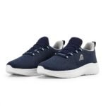 Boldfit Mens Walking Shoes, Breathable Knit Slip-On Casual Shoes with Memory Foam Insole, Thick Eva Outsole & Padded Heel Support, Lightweight, Sock-Like Fit for All-Day Comfort