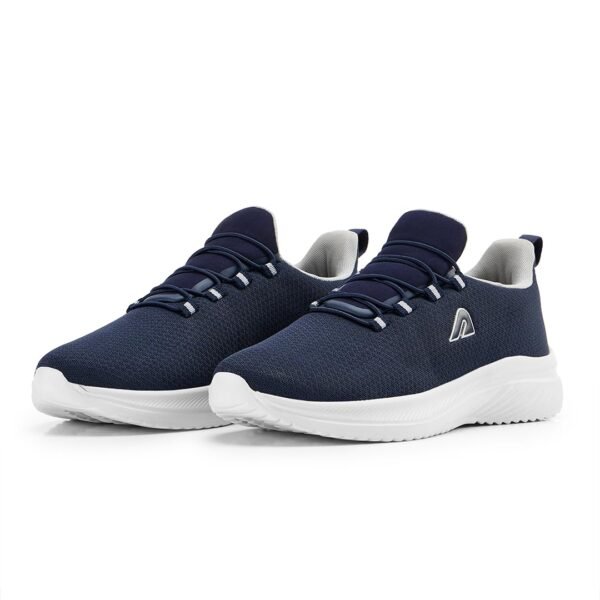 Boldfit Mens Walking Shoes, Breathable Knit Slip-On Casual Shoes with Memory Foam Insole, Thick Eva Outsole & Padded Heel Support, Lightweight, Sock-Like Fit for All-Day Comfort