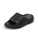 Boldfit Sliders for Man, Stylish PU Strap Slippers for Men,Cushioned Eva Footbed Flip Flops & Anti-Slip Chappal, Lightweight, Durable & Supportive Slider for Everyday Wear