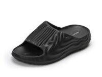 Boldfit Sliders for Man, Stylish PU Strap Slippers for Men,Cushioned Eva Footbed Flip Flops & Anti-Slip Chappal, Lightweight, Durable & Supportive Slider for Everyday Wear