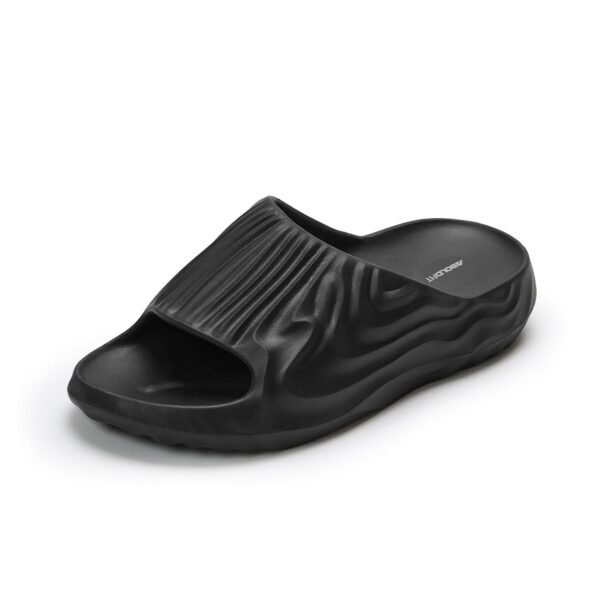 Boldfit Sliders for Man, Stylish PU Strap Slippers for Men,Cushioned Eva Footbed Flip Flops & Anti-Slip Chappal, Lightweight, Durable & Supportive Slider for Everyday Wear