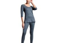 Boldfit Thermal wear for Women Set Warm and Comfortable Thermals Set for Woman Full Sleeves Body Warmer Combo for Women Natural Insulation Thermals Cozy Thermal Top and Leggings Combo for Womens