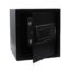BonKaso Safe Locker For Home, 33 Litres Locker Box For Money, Jewellery, Digital Electronic Safe Locker For Home & Office With Auto lock Function, Anti Theft Alarm And LED Display (Black)
