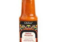 CHILZO Salsa Picante - (200g) | Mexican | Use as Dip for Nachos, Spread on Tacos | Burrito, Quesadilla Sauce | Cooking Sauce | MSG-free | Gluten-free | No Added Sugar | 0% Trans Fat | Vegan