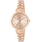 Carlington Iconic Analog Watches for Women with Premium Stainless Steel Strap - CT 2034