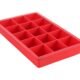 Clazkit Silicone Ice Tray – Flexible 15-Cube Ice Mold, Easy Release, BPA-Free, Reusable Freezer Tray for Ice, Chocolate & More - Color May Vary