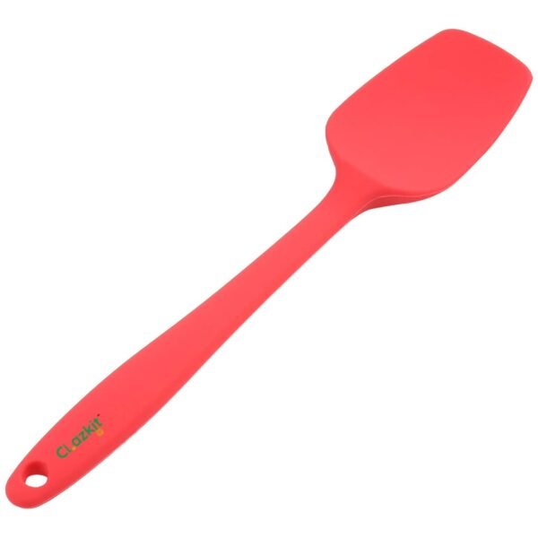 Clazkit - YH486 Stainless Steel with silicone coating Spatula, Red