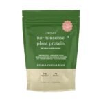 Cosmix No-Nonsense Plant Protein | 26 Protein/Serve, 1Kg Pouch | Kerala Vanilla Bean | Plant Based Protein, Pea & Rice Isolate | Clean, Easy to Digest | All Essential Amino Acids