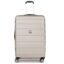 DELSEY PARIS Margot 80 cms Large Check-in Polycarbonate Hard Sided 8 Wheels and Expandable Spinner Suitcase/Trolley Bag for Travel with TSA Lock- Black
