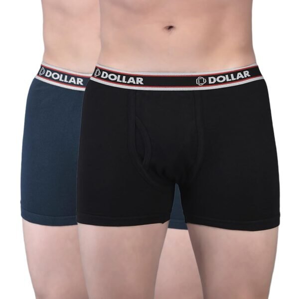Dollar Bigboss Men's Solid Cotton Trunk (Colour May Vary)
