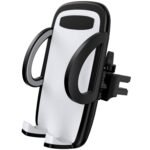 ELV Car Mount Adjustable Car Phone Holder Air Vent Mobile Mount with Automatic Lock Release Cradle for Smartphones