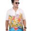 Eszett Men's Casual Half Sleeve Mapel Collar Regular Fit Shirt
