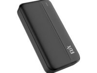 FLiX UltraCharge 20,000mAh QCPD Power Bank,USB C/B Input,Tripple Output 22.5W High-Speed Power Delivery,Compatible to iPhone 14 13 12 11 Samsung S22 S23 Google Pixel7 Oneplus (P25-Black)