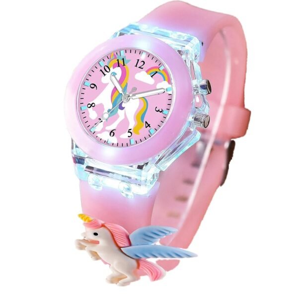 FRIEDRICH 3D Cartoon Charecter Multi Colour Light Children Kids Watch for Boys Girls Analog Watch Boys Best Gift Baby for Kids Watch for 3+ to 11 Year Old boy Girl