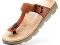 Frido Cloud Comfort Orthopaedic Sandals for Women | Arch Support & Heel Cushion | Anti-Slip Sole, Adjustable Buckle | Lightweight Soft PU Footbed | Available in Open Toe & Toe Separator Style