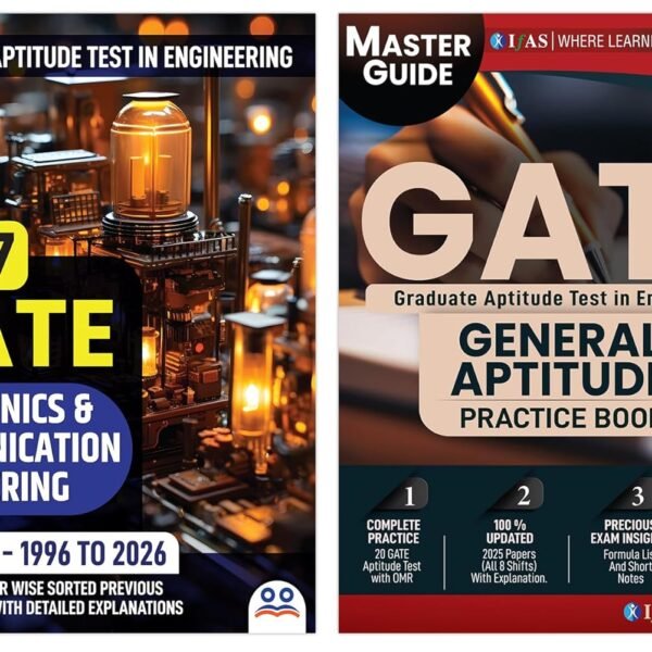 GATE Electronics & Communication Engineering & GATE General Aptitude 2027 | Previous Year Solved Paper | Subject & Chapter-wise sorted PYQs & 500 + Practice Questions with Explanations | Two Brothers