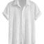GRECIILOOKS Men Casual Shirt | Stylish Shirt's | Short Sleeve Collared Neck Standard Length | Trendy Button Down Closure Type | Man's Formal Shirts | Solid Slim Regular Fit