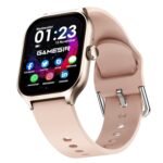 GameSir H18 Pro Smartwatch with Long Battery Life, 2.01" High-Resolution Screen, Bluetooth Calling, IP68 Waterproof, TFT Display, Luxury Design for Men & Women (Pink)