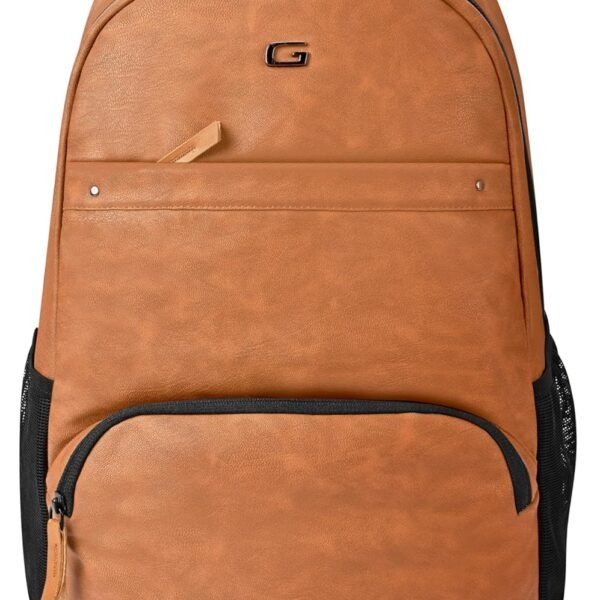 Gear unisex-adult LBPVG2LTH Backpack, Tan, One Size, LBPVG2LTH